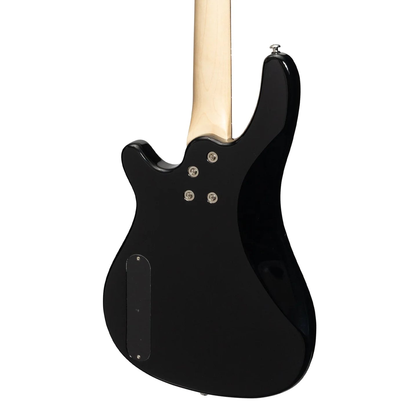 Casino 24 Series Short Scale T-Style Electric Bass Guitar Set Black CTB-24S-BLK — view 6