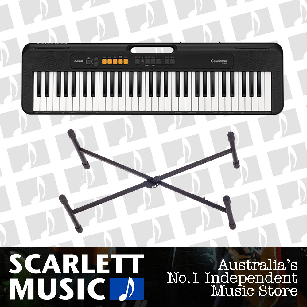 Casio CasioTone CTS-100 61 Note Digital Keyboard w' Keyboard Stand — view 3