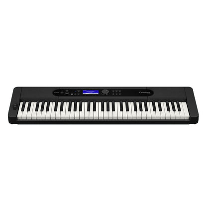 Casio CT-S400 Portable Keyboard with 61 Keys, 600 Tones, 200 Rhythms, Bluetooth MIDI Connectivity, and Built-in Speakers