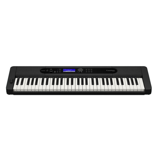 Casio CT-S400 Portable Keyboard with 61 Keys, 600 Tones, 200 Rhythms, Bluetooth MIDI Connectivity, and Built-in Speakers
