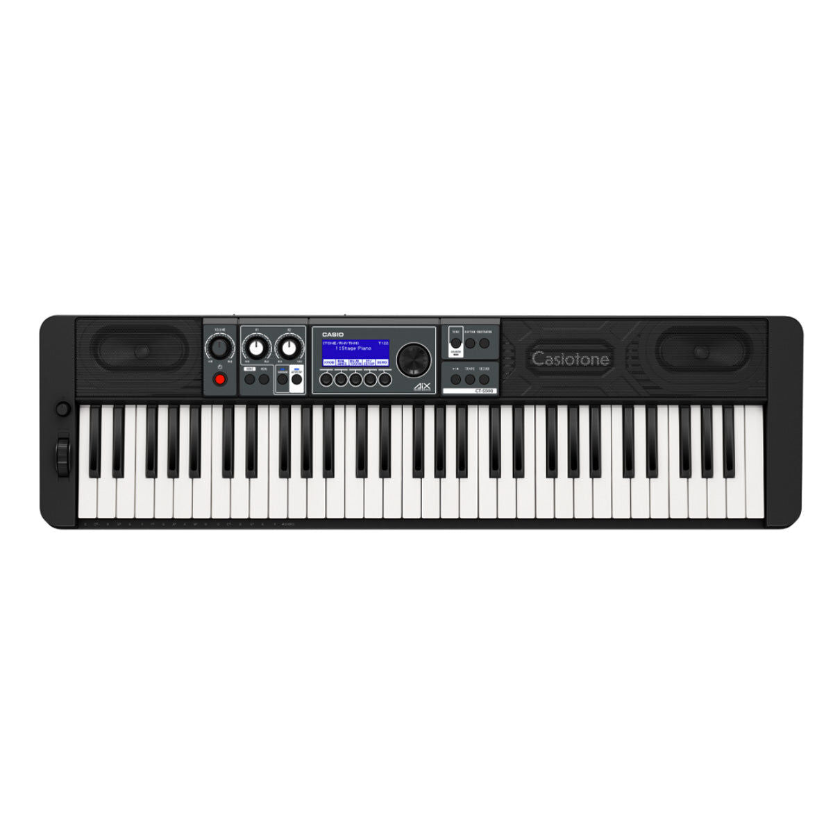 Casio CT-S500 Keyboard with 61 Keys, Bluetooth, 800 Tones, 243 Rhythms, 64 Note Polyphony, DSP Effects, Portable with Battery Operation