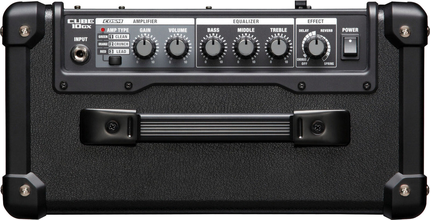 ROLAND CUBE-10GX Portable Guitar Amplifier with Built-in Effects & COSM Amp Type Switching — view 5