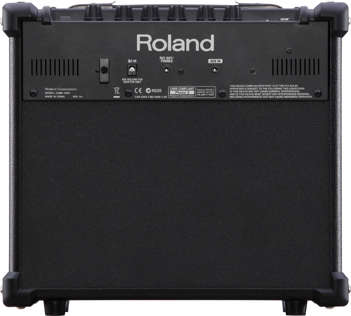 ROLAND CUBE-10GX Portable Guitar Amplifier with Built-in Effects & COSM Amp Type Switching — view 4