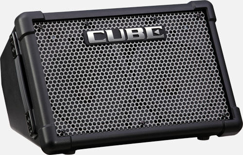 ROLAND Cube Street EX - 50W Battery-Powered Stereo Amplifier for Musicians - Versatile Mobile Performance Amp