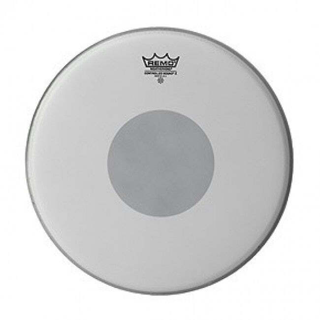 Remo CX-0110-10 Controlled Sound X Drum Head Skin 10 inch 12 mil Coated 10'' Black Dot