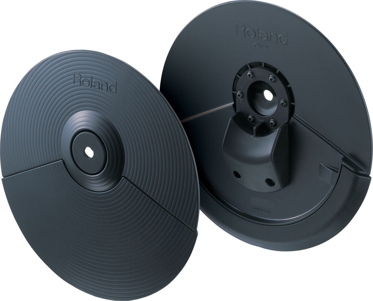 ROLAND CY-5 Dual Trigger 10" Cymbal Pad - Enhanced Bow & Edge Triggering for V-Drum Kits — view 2