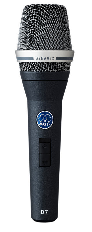 AKG D7S Dynamic Supercardioid Mic W/switch
