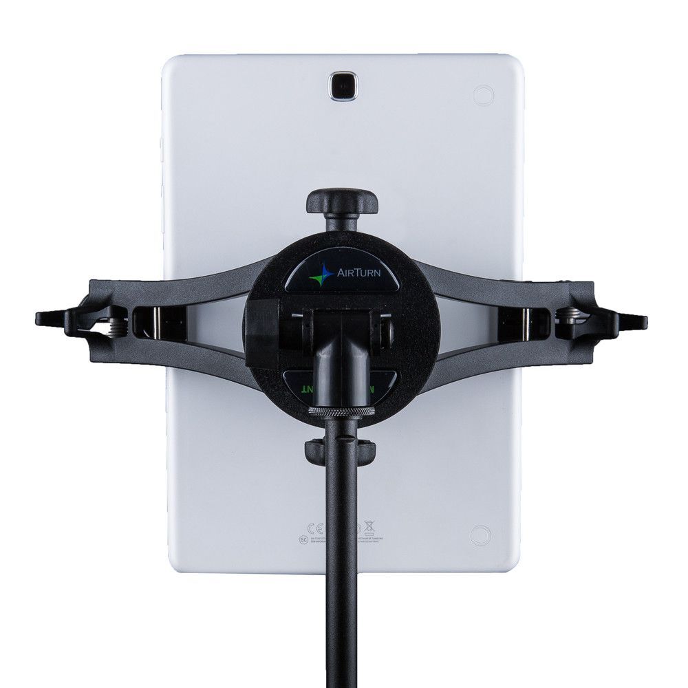 AirTurn Manos Mount Universal Tablet and Smartphone Holder for Mic Stand — view 2