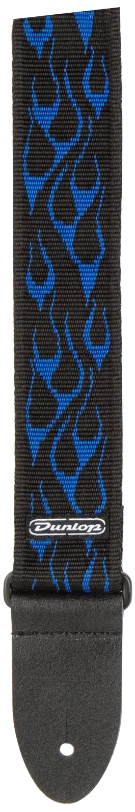 Jim Dunlop GTR Strap Blue Flambe Flame