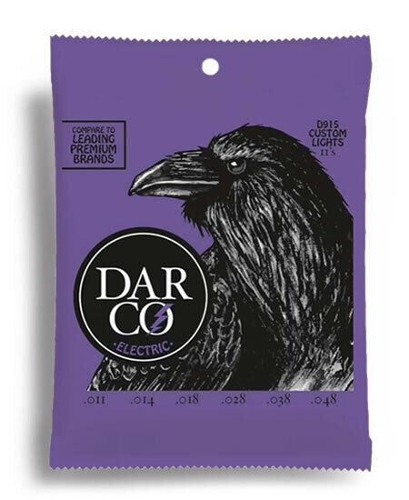 Darco Electric Guitar Custom Light Gauge String Set D915 (11-48)