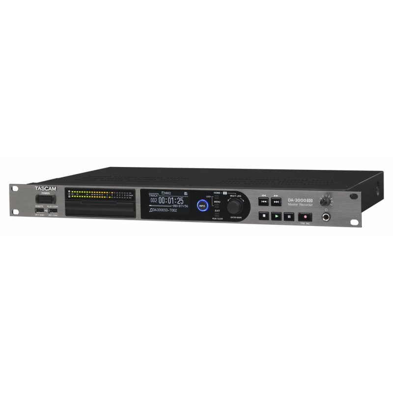 DA-3000SD 2-Channel Audio Recorder with SD Card Support and High-Definition A/D Conversion — view 2