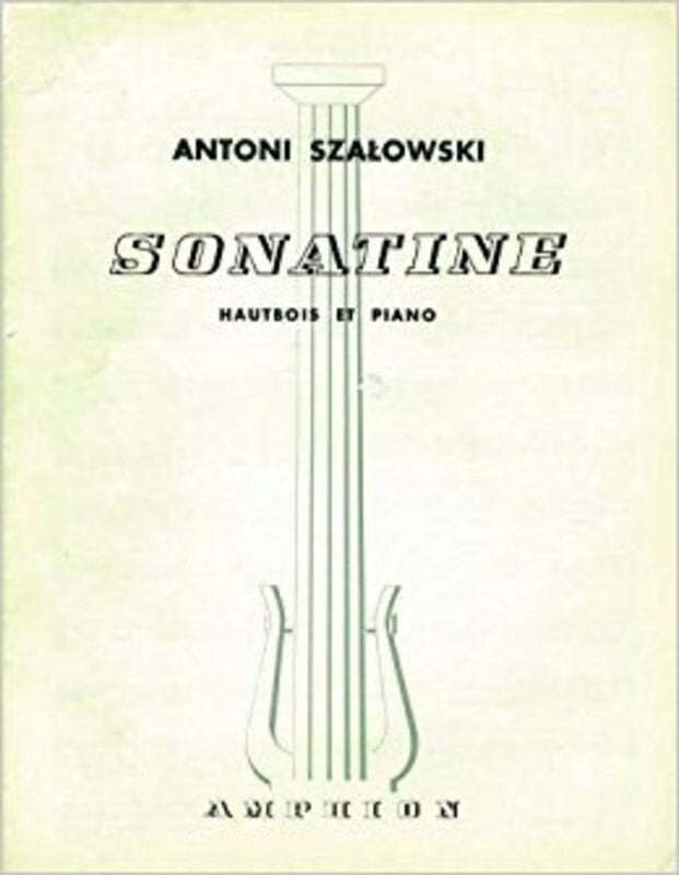 Szalowski - Sonatine Oboe/Piano (Softcover Book)