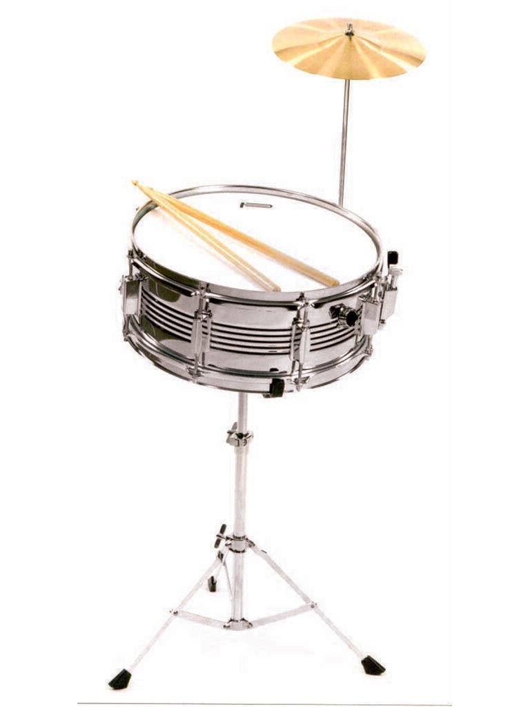Snare Combo Kit Powerbeat Stand Cymbal and Sticks