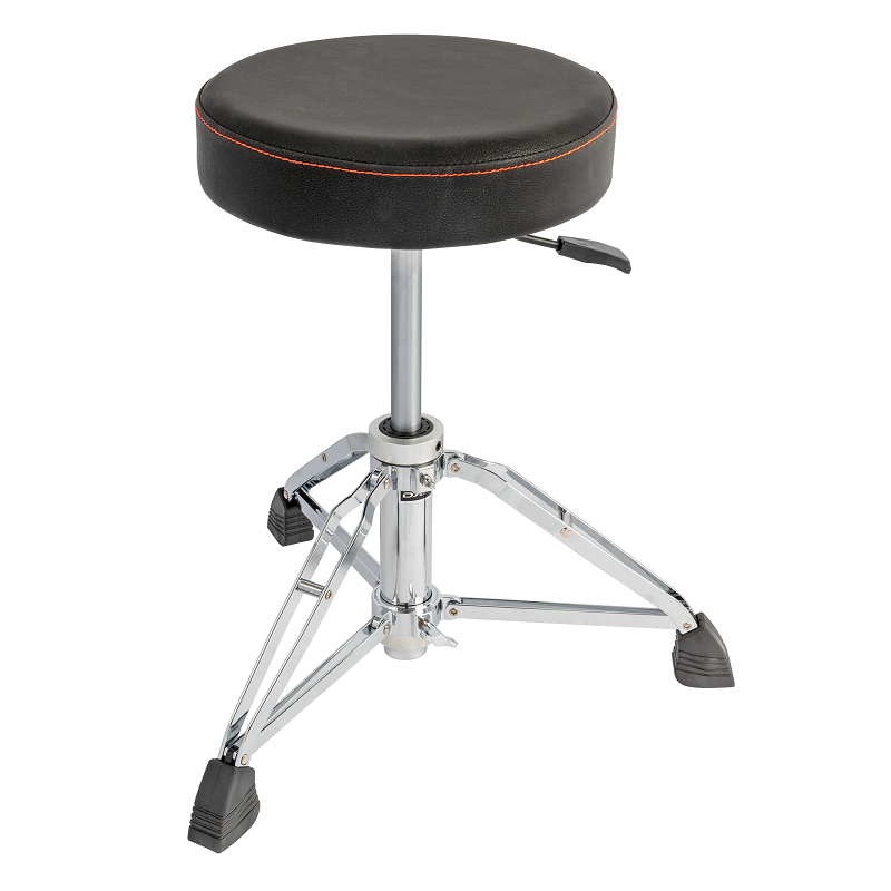 DXP Professional Hydraulic Drum Throne with Padded Seat and Height Adjustment — view 2