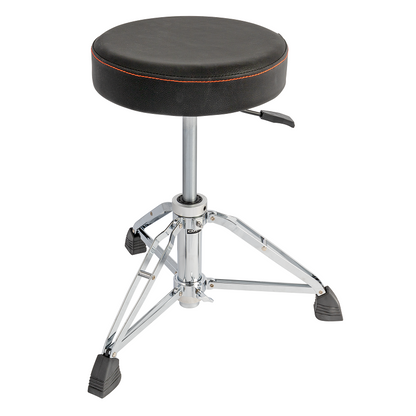 DXP Professional Hydraulic Drum Throne with Padded Seat and Height Adjustment — view 2