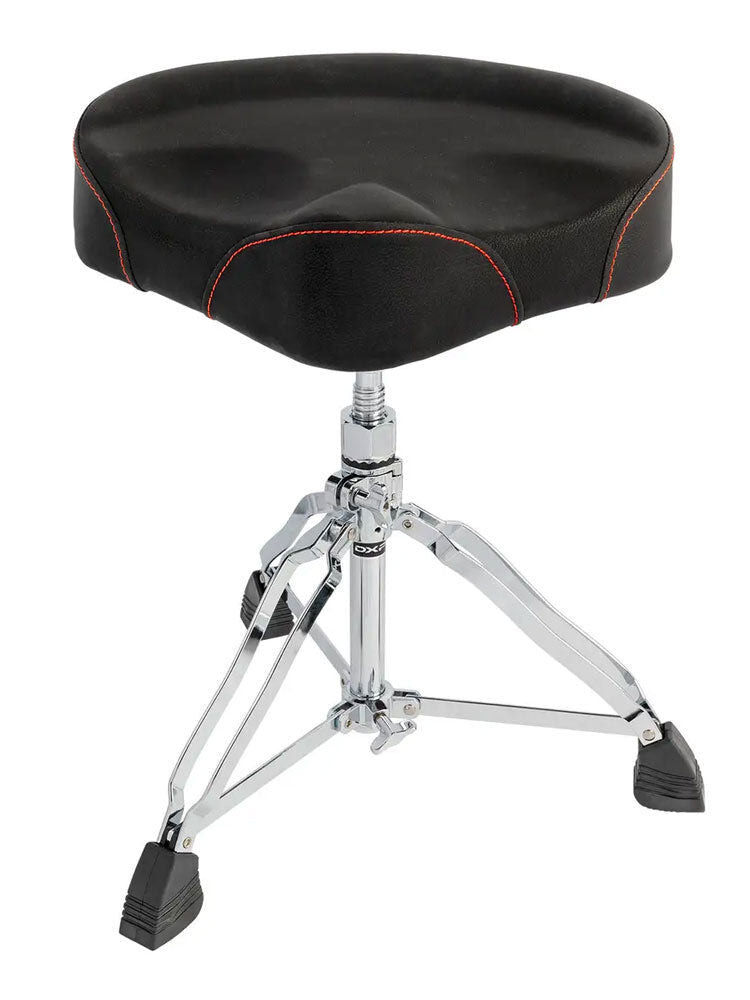 DXP Professional Saddle Top Drum Throne with Quick Release Height Adjustment — view 2