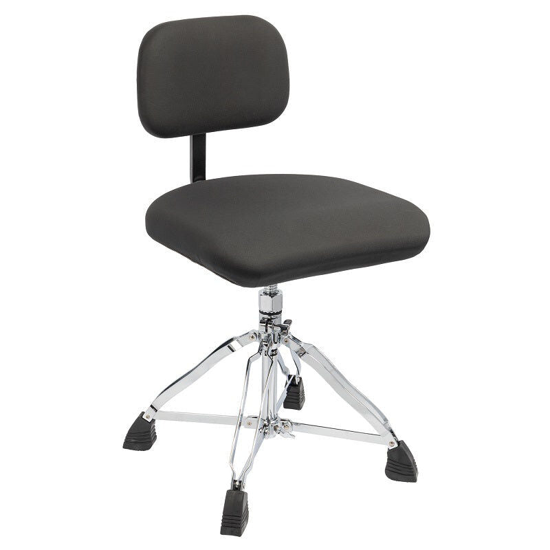 DXP Professional Drum Throne with Adjustable Backrest and Memory Lock — view 2