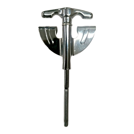 Peace Bass Drum Claw with T-Shaped Tension Rod Chrome