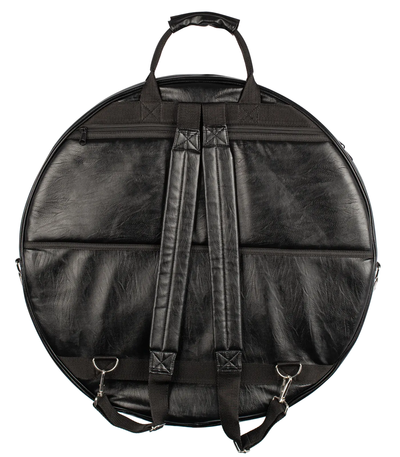 Xtreme PU Leather 22" Cymbal Bag with Side Pocket and Shoulder Straps — view 3