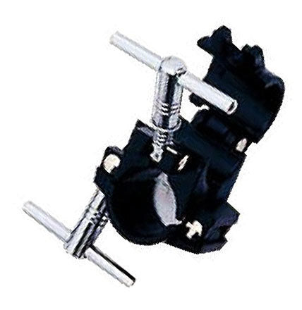 Peace Drum Rack Right Angle Pipe Clamp Black Pack of 1