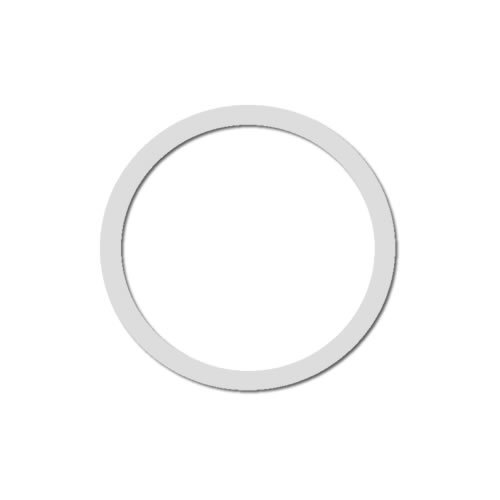 Peace 12" Plastic Drum Ring Muffler