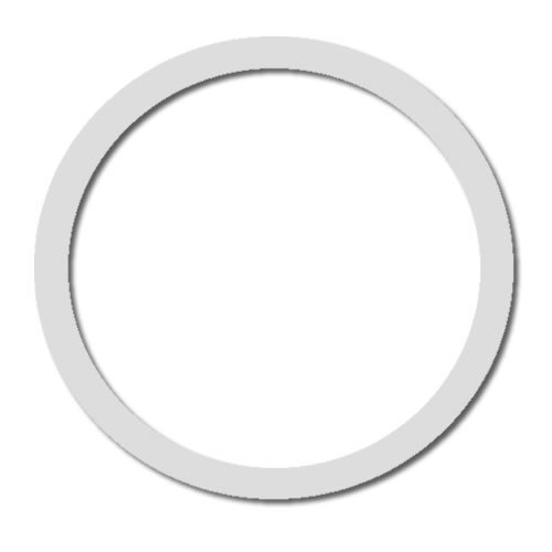 Peace 15" Plastic Drum Ring Muffler