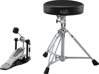 ROLAND DAP-3X V-Drums Accessory Package - Complete Kit with Drumsticks, Kick Pedal & Drum Throne for Entry-Level Drummers — view 2