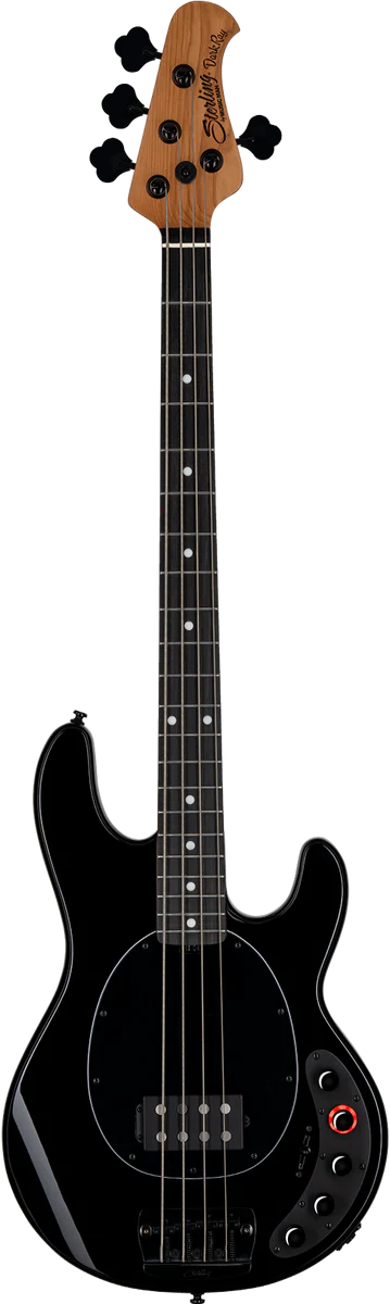 Sterling by Musicman Darkray 4 String Bass in Black
