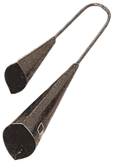 Powerbeat Agogo Bell 2 Piece Set Black DB261