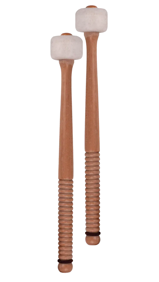 Powerbeat DB493 12 Inch Tenor Drum Mallets with 1.5 Inch Felt Heads