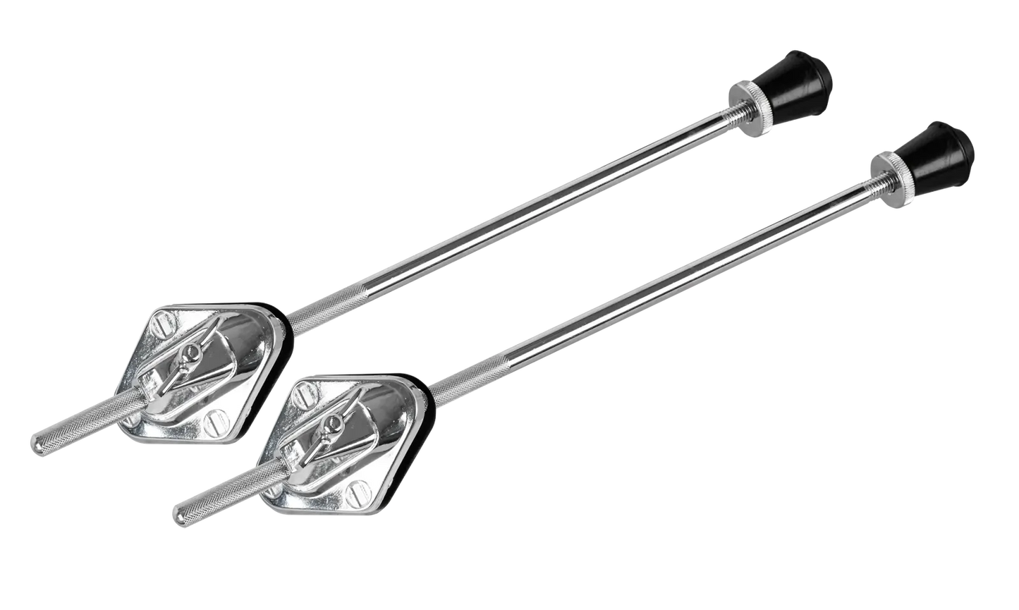 AMS BASS DRUM SPURS DB573 with Rubber Foot and Nonslip Spike 37cm