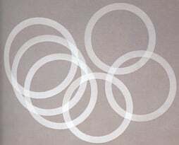 AMS DB645 12 Inch Drum Muffler Ring .25mm