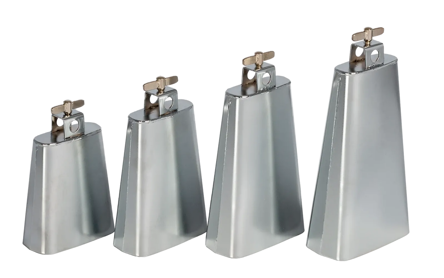 CPK 4 1/2 Inch Chrome Cowbell - Model DB744