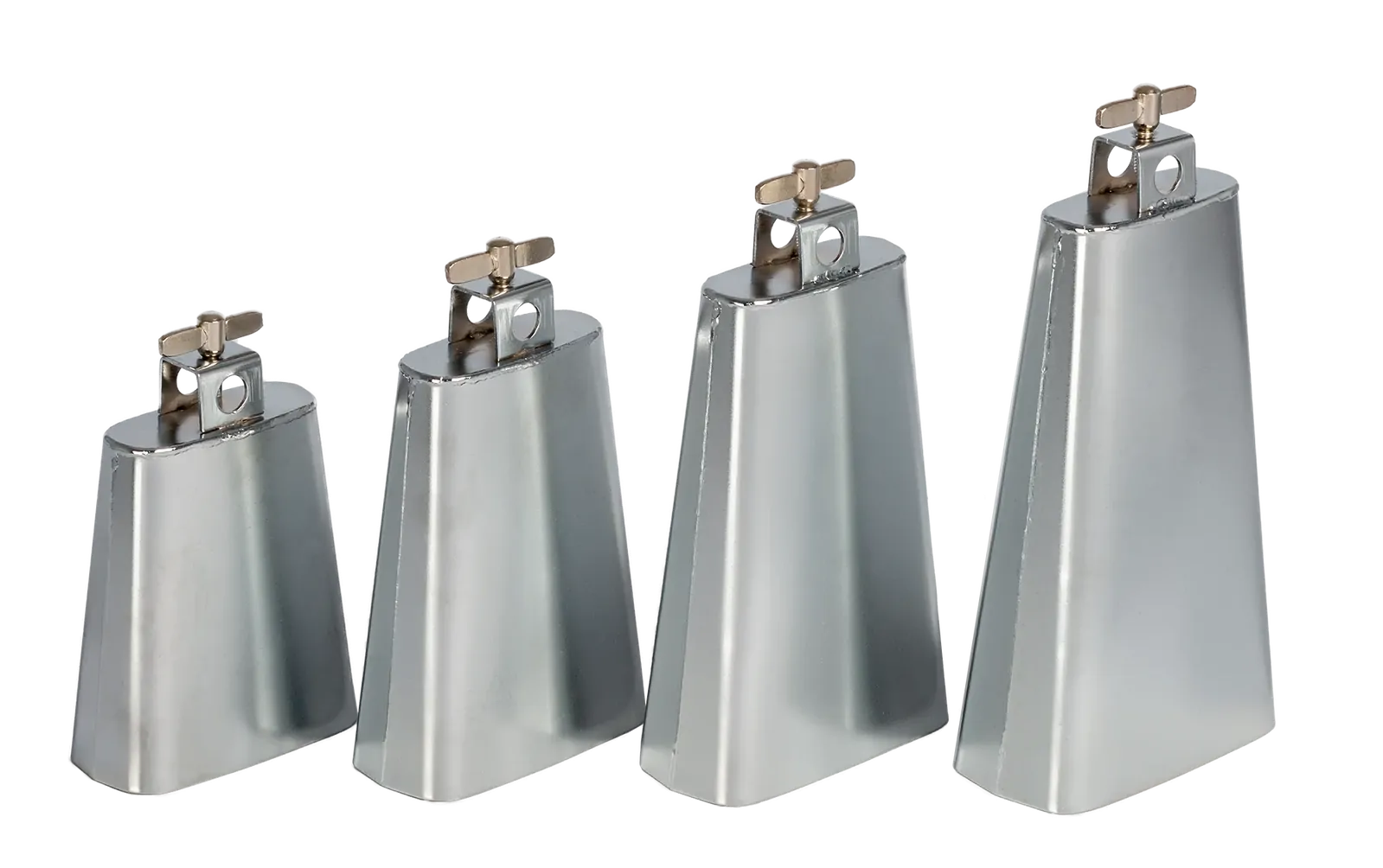 CPK 4 1/2 Inch Chrome Cowbell - Model DB744