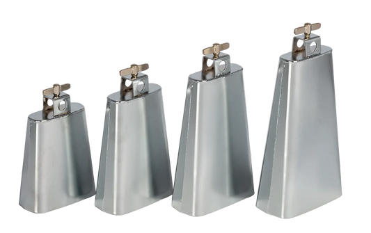 CPK 4 1/2 Inch Chrome Cowbell - Model DB744