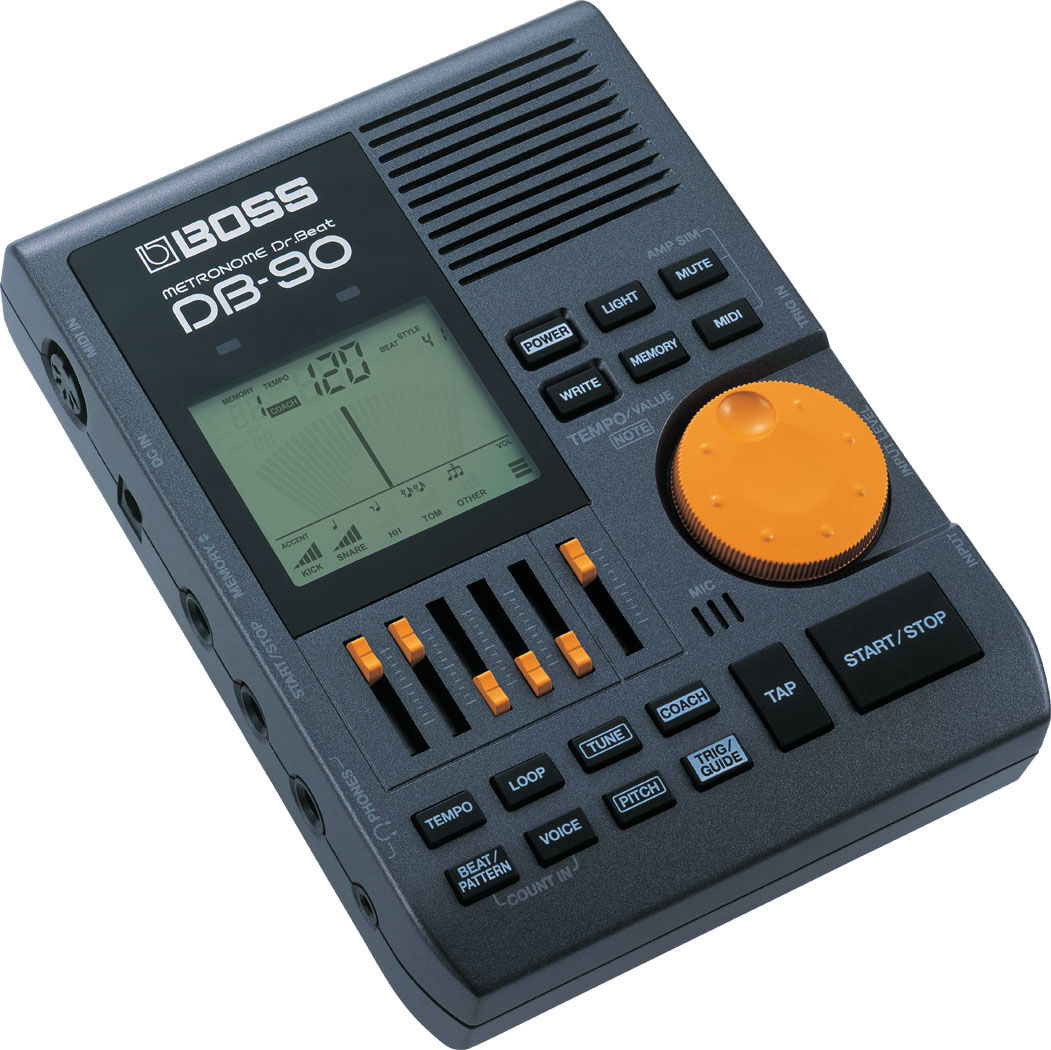 BOSS DB-90 Dr. Beat Metronome with Rhythm Coach, Reference Tone, and Onboard Mic for Enhanced Practice Sessions — view 3