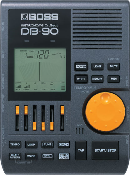 BOSS DB-90 Dr. Beat Metronome with Rhythm Coach, Reference Tone, and Onboard Mic for Enhanced Practice Sessions — view 2