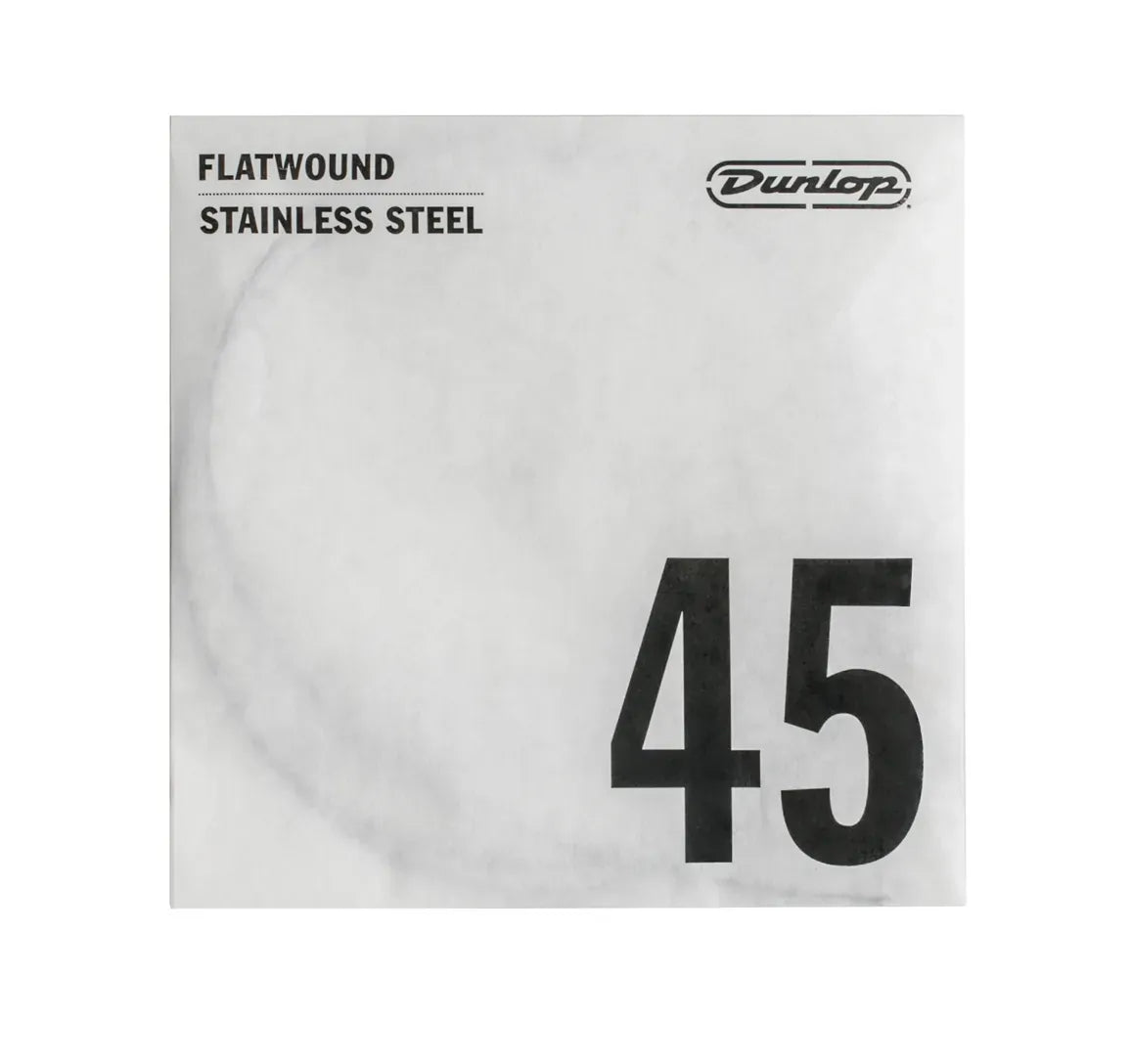 Jim Dunlop Dunlop Flat Wound Bass Single String .045 Gauge