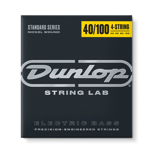 Jim Dunlop DBN40100 Nickel Plated Bass Guitar String Set 40-100 Long Scale