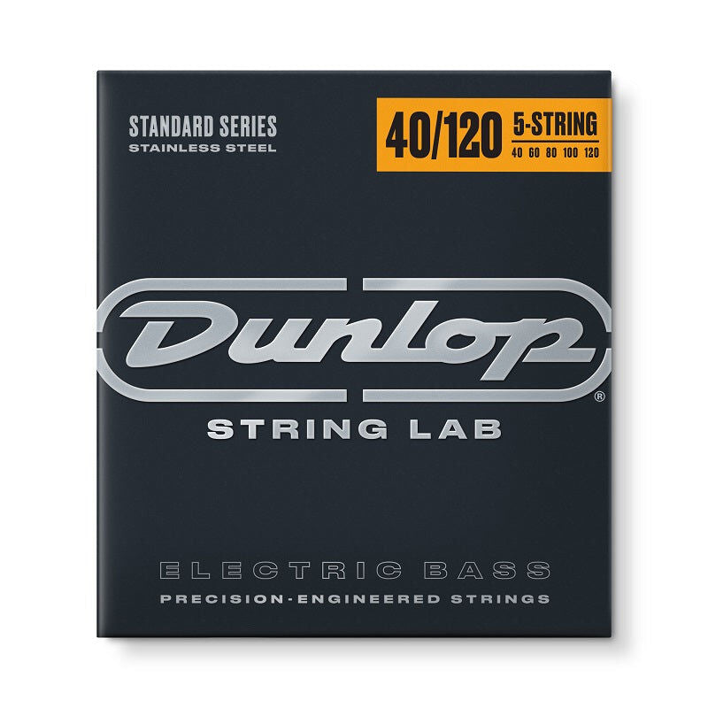 Dunlop Bass Guitar Stainless Round Wound 5-String Set Medium Tapered B 45-130 — view 2