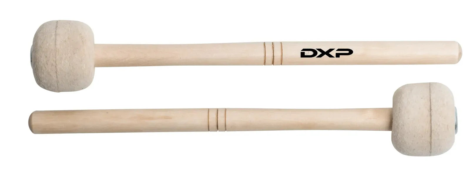 DXP Bass Drum Mallets with Wooden Handle