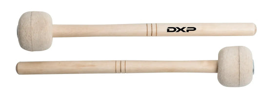 DXP Bass Drum Mallets with Wooden Handle