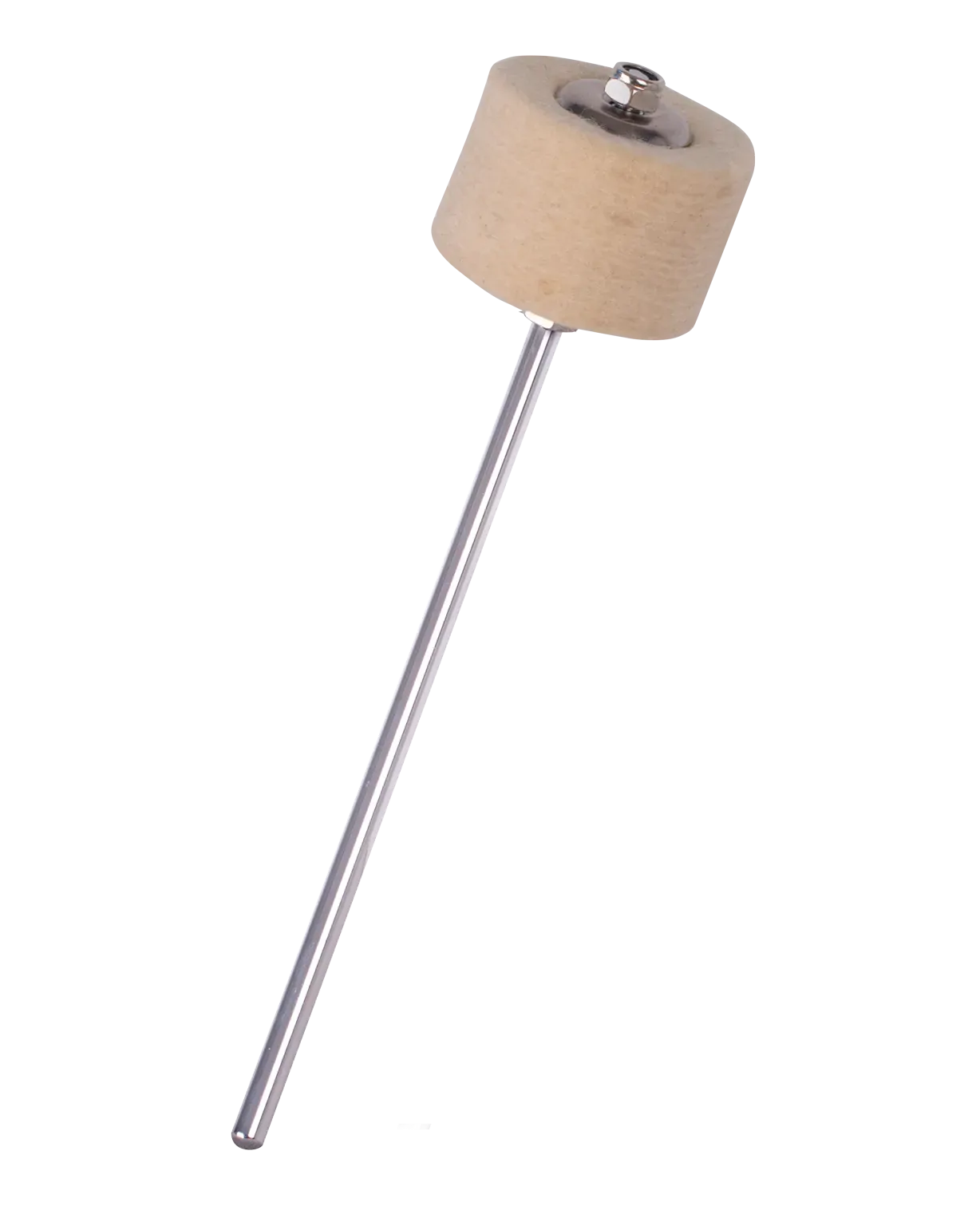 CPK DBT252 Drum Pedal Beater with White Felt Head and Chrome Steel Shaft
