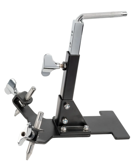 DXP Multi Percussion Bass Drum Pedal Bracket - Adjustable Black (Model DBT327)