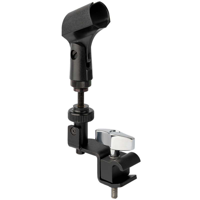 AMS DXP Drum Microphone Holder Hoop Mount for Snare Tom and Floor Tom with 360° Adjustability