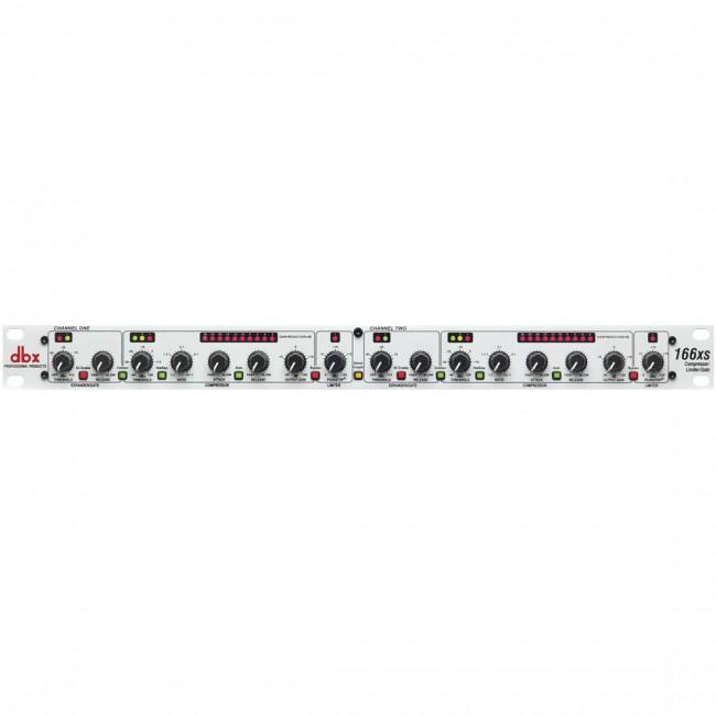 DBX 166XS Dual Compressor Limiter Gate