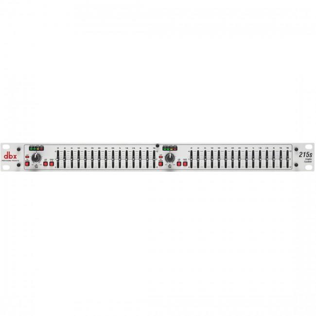 DBX 215S Dual Channel 15-Band Equalizer