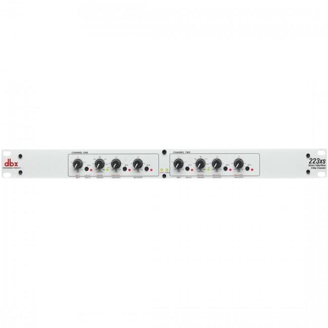 DBX 223XS Stereo 2-way Mono 3-way Crossover W/xlr