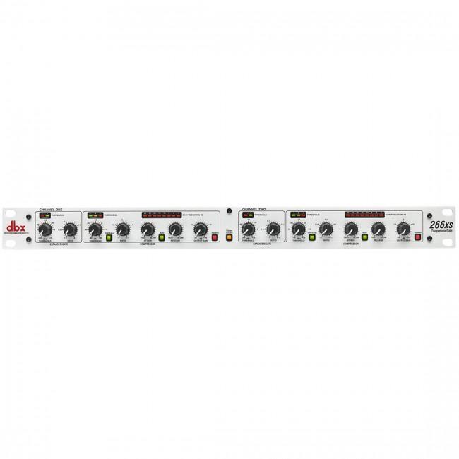 DBX 266XS Dual Comp/expander/gate Silver