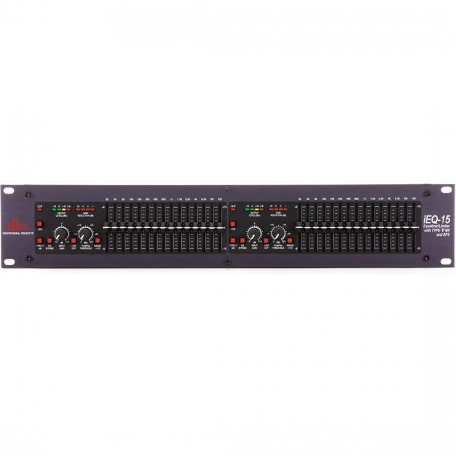 DBX IEQ15 Dual 15 Band Graphic Eq W/afs